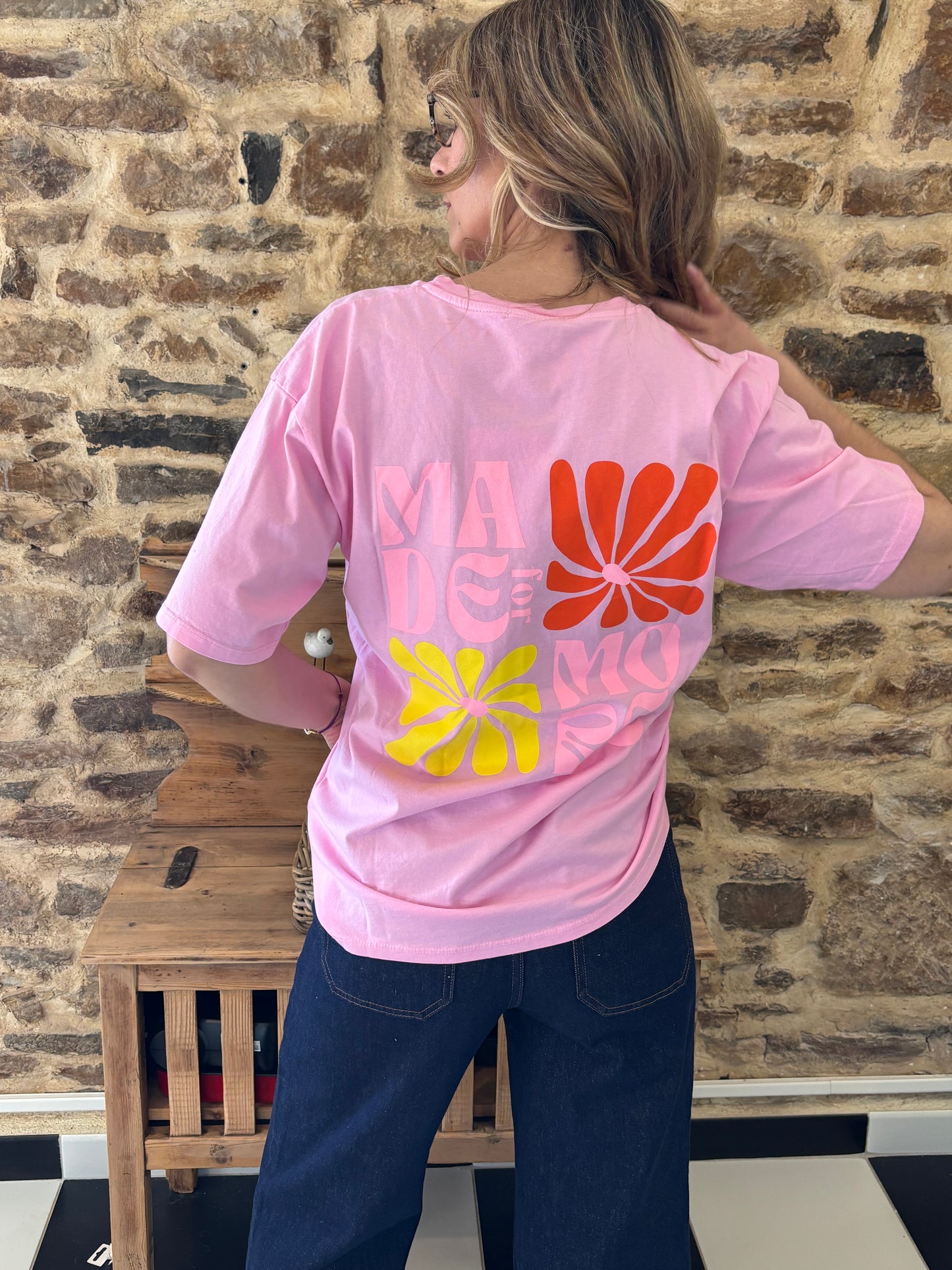T-Shirt BLOOM rose
