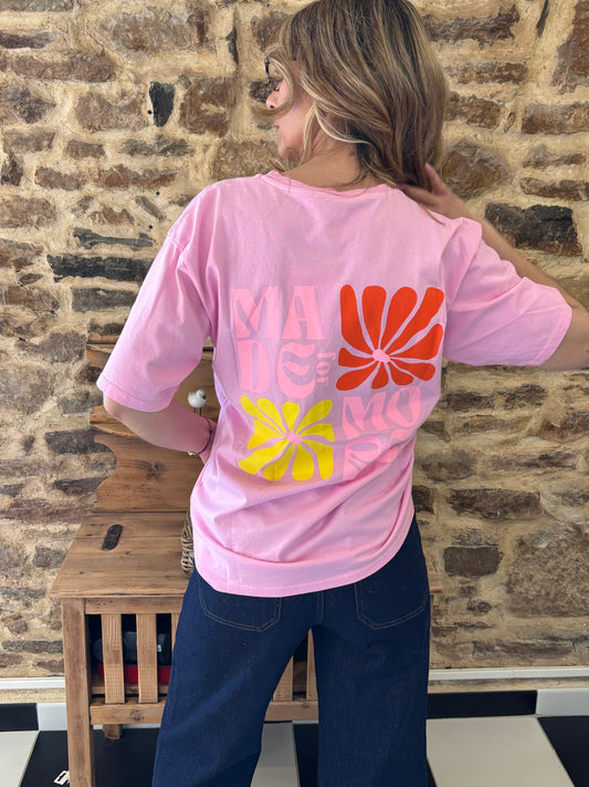 T-Shirt BLOOM rose